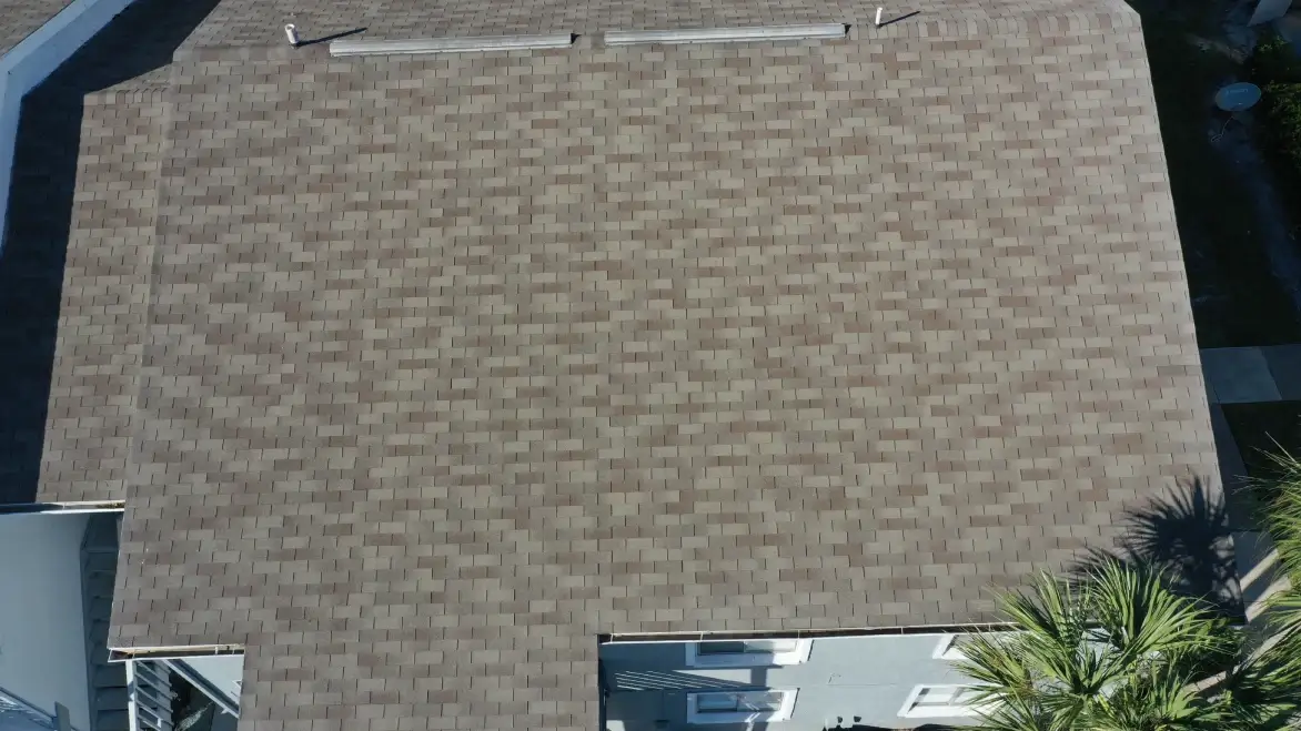 Asphalt shingle roof installation in Brevard County