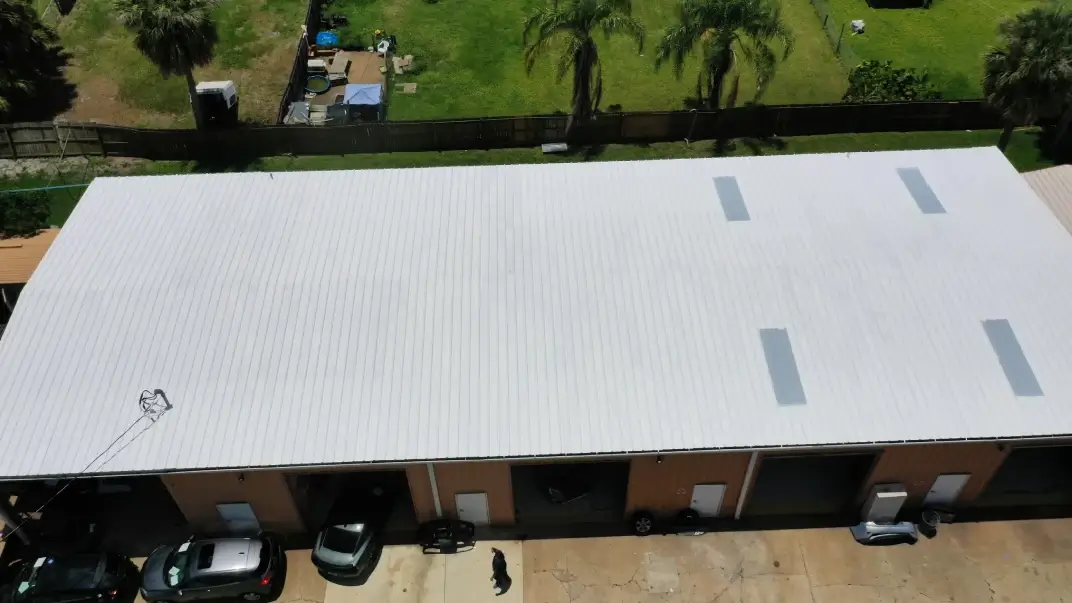 Metal roof installation in Brevard County